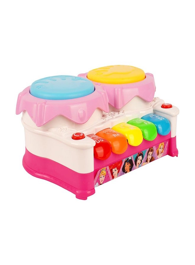 Kriiddaank Disney Princess Piano Drum Playset - Interactive Electronic Toy, Fun Game for Kids, Birthday's & Gifts | Fun & Educational Toy for Kids | Safe, Engaging & Interactive Play - Image 1